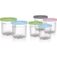 thumbnail image 5 of Advancent Recipiente de almacenamiento de latas reutilizables para helados, accesorios para el hogar de gran capacidad de larga duración, Cocina y Comedor 4 piezas, 5 of 6