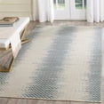 thumbnail image 4 of Safavieh Cotton Kilim 5' X 8' Handmade Cotton Rug in Blue and Ivory, 4 of 4