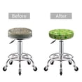 thumbnail image 5 of Lsque St. Patrick's day1 Pattern Round Bar chair cushion covers Velvet Fabric Premium Comfort Protects from Scratches and Stains for 14-17 Inch Chair-12 inch, 5 of 7