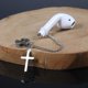 thumbnail image 3 of Dos pares de auriculares antipérdida Auriculares de acero de titanio para, 3 of 5