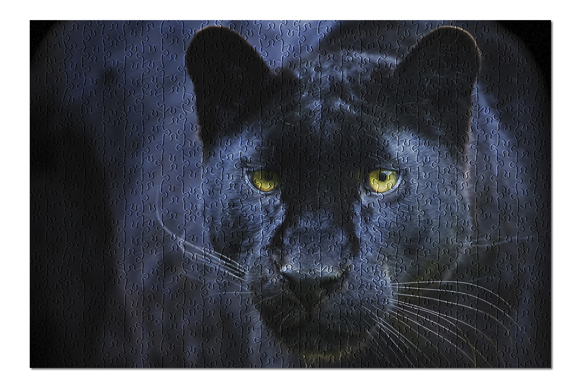 Jigsaw Puzzle 500 Pieces black-panther-painting 