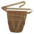 thumbnail image 4 of figatia Gardening Tools Belt Handy Garden Waist Belt for Woodwork Plumbing Gardeners brown, 4 of 8