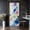 Color 1, variant on Door Stickers Peel and Stick Door Mural Mid century orange colors Geometric circle shapes Removable Wallpaper 30.3''x78.7'' Self-Adhesive Mural for Kitchen Living Room Bedroom Decor
