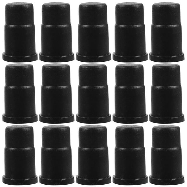 Shisuyan 50Pcs Caster Sockets Small Caster Stem Sleeves Professional Caster Sleeves Replacements