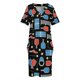 thumbnail image 3 of Pickleball Life Sport Pattern Dark Loose Pocket Dress Summer dresses for women dress women summer 2025 Casual dresses, 3 of 6