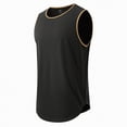 thumbnail image 3 of NOLDARES Mens Sleeveless Tank Tops Relaxed Fit Tees for Gym Yoga Casual Daily(Bronze,XL), 3 of 7