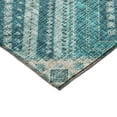 thumbnail image 4 of Dalyn Rugs Portico PO5 Teal Indoor/Outdoor, Luxury Washable, Bedroom, Living Room, Dining Room, Kitchen, Patio Rug, 2'6" x 3'10", Teal, 4 of 4