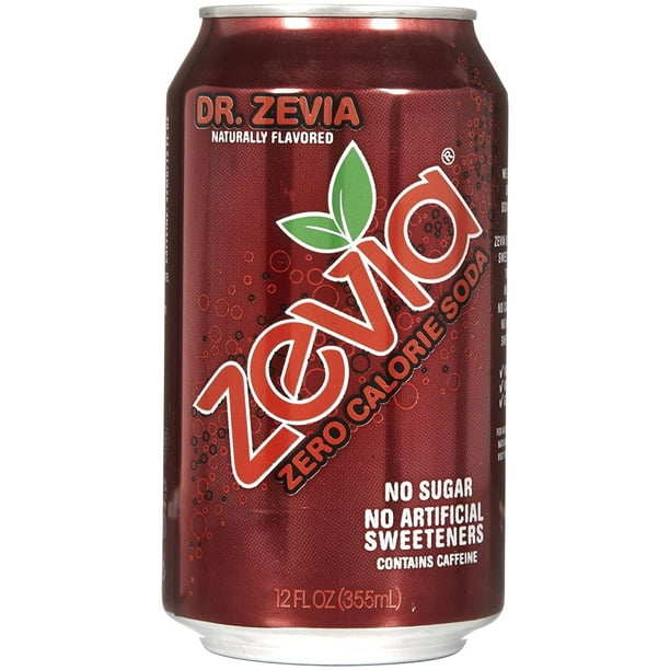 Zevia All Natural Diet Soda Dr. Zevia 12 ounces 6