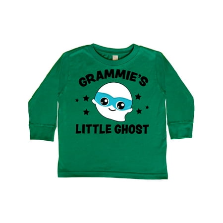 

Inktastic Cute Grammie s Little Ghost with Stars Gift Toddler Boy or Toddler Girl Long Sleeve T-Shirt