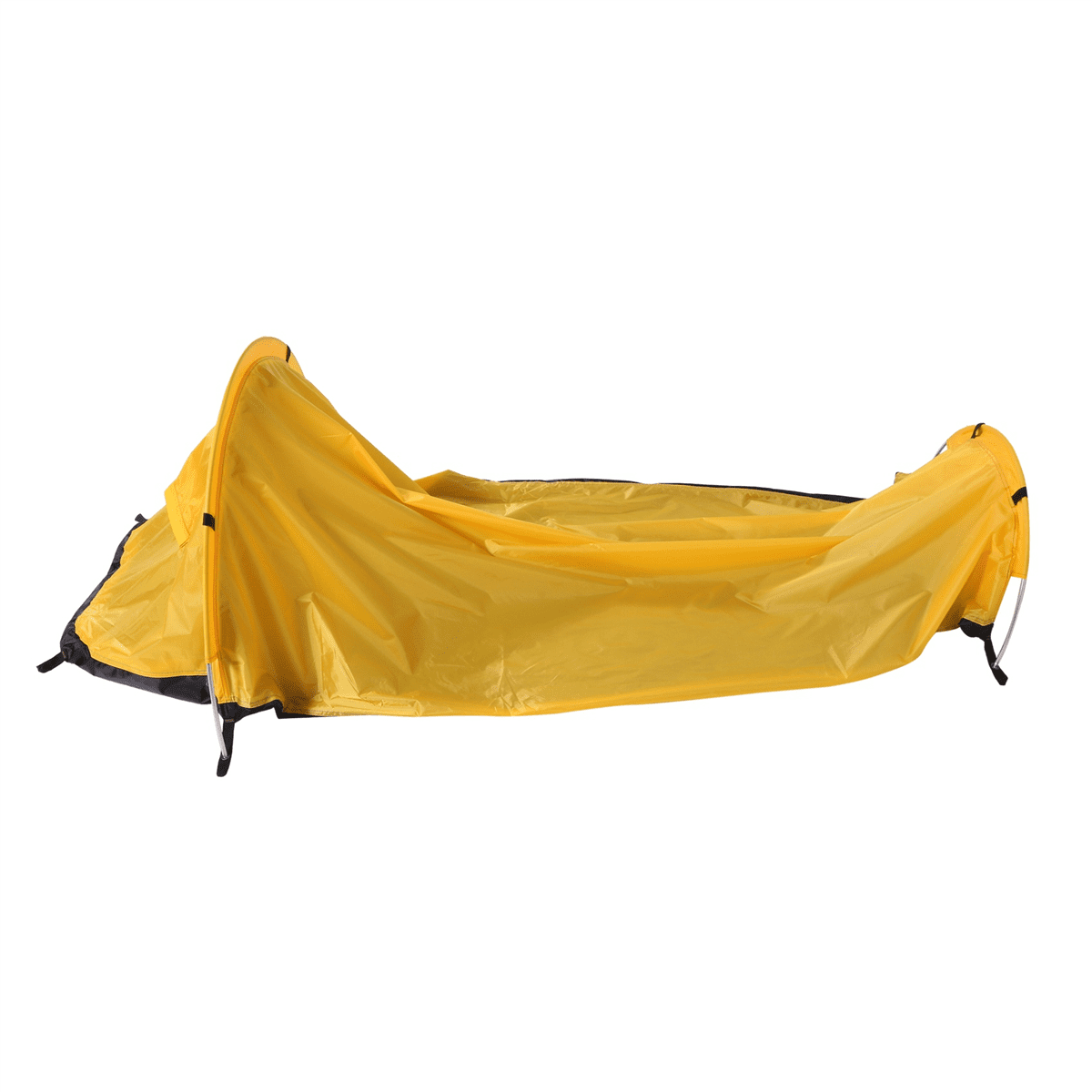 2X Ultralight Bivvy Tent Single Person Backpacking Bivy Tent Waterproof Bivvy Sack for Outdoor Camping Survival Travel,Yellow