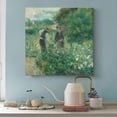 thumbnail image 3 of Pierre Auguste Renoir Picking Flowers Poster Cool Artworks Painting Wall Art Canvas Prints Hanging Picture Home Decor Posters Gift 16x16inch(40x40cm), 3 of 5
