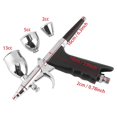 thumbnail image 4 of Gravity Feed Airbrush Spray Gun Kit 0.3mm 0.5mm 0.8mm with Cups No Nozzle, 4 of 4