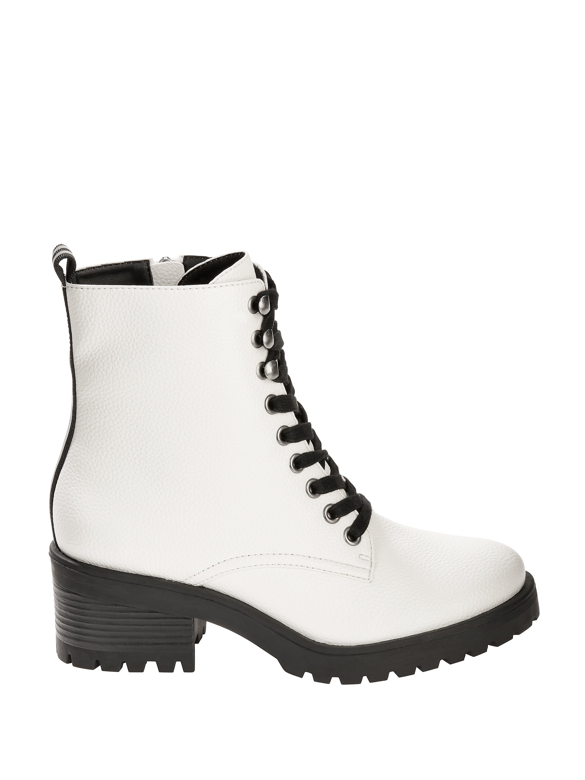 white sole boots womens