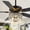 Black, variant on Chords Attic 52” Black Crystal Ceiling Fan with Lights and Remote Control, DC Motor 6 Speed Chandelier Fan for Bedroom, Living Room