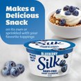 Silk Blueberry Dairy Free, Plant Based Soy Milk Yogurt Alternative, 5.3