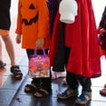 thumbnail image 2 of WHEANG Halloween Bags Bags With Handles For Kids Halloween Reusable Non Woven Bags For Wrapping ., 2 of 8