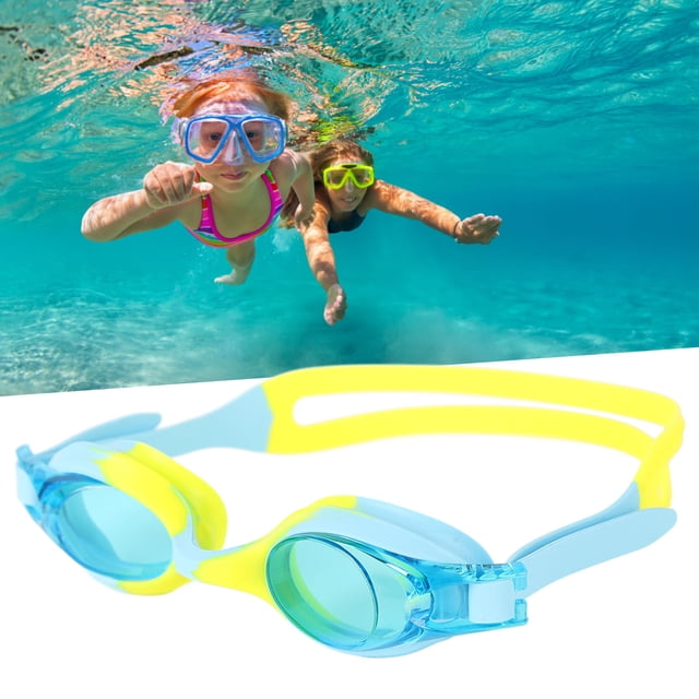 Gafas de natación para niños,Gafas de natación para niños Gafas de piscina transparentes Gafas de natación para niños Estética elegante