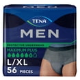thumbnail image 1 of Ropa interior para incontinencia TENA para hombre Maximum Plus XL 56 unidades, 1 of 9
