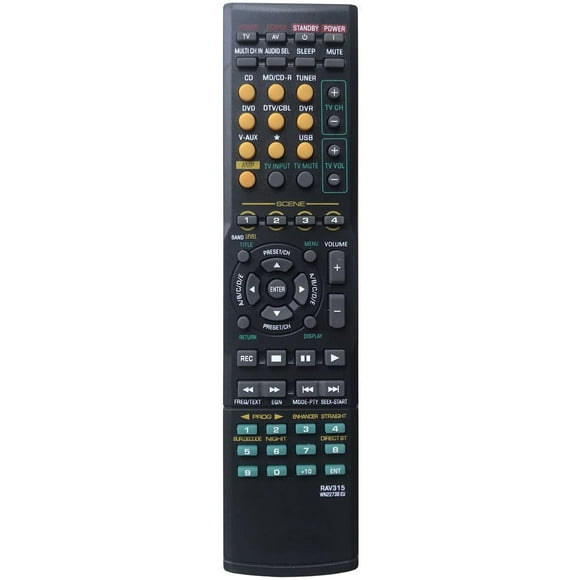 Universal Remote Control Compatible for Yamaha RAV315 Audio/Video Receiver Remote Control