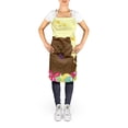 thumbnail image 2 of Carolines Treasures BB6141APRON Easter Eggs Chow Chow Chocolate Apron Large multicolor, 2 of 4