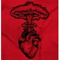 thumbnail image 2 of Heart Nuclear Explosion Symbolic Long Sleeve TShirt Men Women Brisco Brands S, 2 of 6