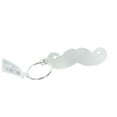 thumbnail image 4 of Lot of 12 Enamel Mustache Key Chains Stash Bash Party Favors, 4 of 4