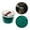 Green, variant on 1000 Count Rubber Bands in Re-closable Container for Ponytails and Braids (Black)