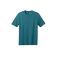 thumbnail image 2 of District Made Mens Perfect Blend Crew Tee-4XL (Heathered Teal), 2 of 3