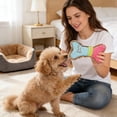 thumbnail image 5 of Plush Two-Tone Pet Toy For Teething, Cats And Dogs To Entertain Themselves, Interactive Pet Toys, Pet Chew Toys,Pet Toys for Self Play,Gifts for Pets and Pet Lovers(A), 5 of 5