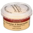thumbnail image 3 of Di Bruno Cheddar & Horseradish Cheese Spread, 7.6OZ, 6 Pack, 3 of 5