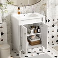 thumbnail image 2 of 24-inch Modern Bathroom Cabinet with Two Doors and Ample Storage Space, 2 of 6