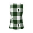 thumbnail image 3 of Rocae Green White Lumberjack Plaid for Women's Workout Tank Top Lightweight Sleeveless Fit Tops- Moisture-Wicking, BreathableMedium, 3 of 9