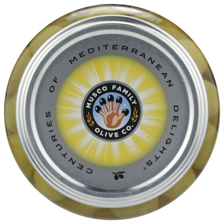 Pearls Pimiento Stuffed Manzanilla Olives 21 oz Jar Kosher Vegan