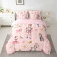 thumbnail image 2 of Feelyou Christmas Nutcracker Twin Bedding Sets 7-Piece for Kid, Princess Fairy Tale Bedding Comforter Set, Winter Festival Reversible Sheet Sets, Breathable Home Decor, 2 of 7
