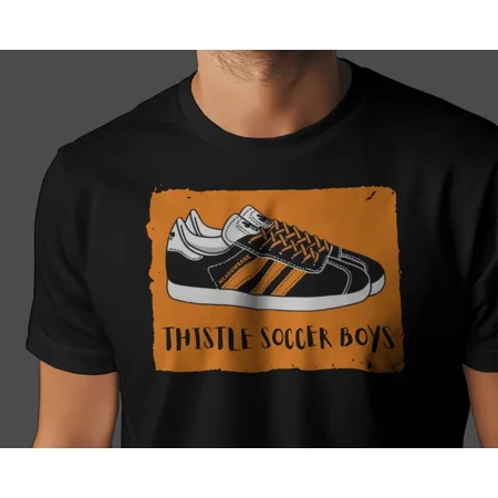 THISTLE SOCCER BOYS Gazelle T-Shirt | Meadowbank Hooligans | Unisex Organic