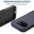 thumbnail image 5 of for Google Pixel 9A Case,Heavy Duty Drop Protection Edge Raised Rugged Shockproof/Drop Proof/Dust Proof Military Protective Tough Durable Cell Phone Cover for Men Women,Darkblue, 5 of 5