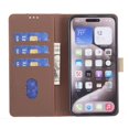 thumbnail image 3 of Premium RFID Blocking Wallet Case for Motorola Moto Thinkphone 25 with 3 Card Slots & Stand Brown, 3 of 5