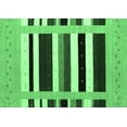 thumbnail image 1 of Ahgly Company Indoor Rectangle Abstract Emerald Green Contemporary Area Rugs, 3' x 5', 1 of 4
