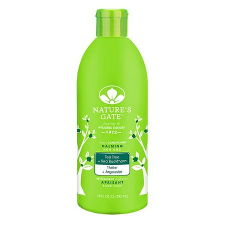 Natures Gate Tea Tree Conditioner - Nature's Gate Tea Tree Calming Conditioner, 18 Oz