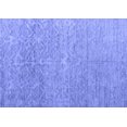 thumbnail image 1 of Ahgly Company Machine Washable Indoor Rectangle Abstract Blue Modern Area Rugs, 2' x 5', 1 of 4