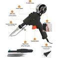 thumbnail image 3 of Soldering Iron Kit, EP Soldering Gun Automatic Hand-held Solder gun Iron Kit Welding Tool, Desoldering Pump, Tweezers for Circuit Board, Home DIY, Electronic Repair, 3 of 14