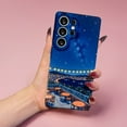 thumbnail image 2 of SKLYDDI Multicolor Romantic Rooftop Nightscape for Galaxy A13 5G Case - Starry Sky & City Lights, TPU, Flexible, Aesthetic Cute, 2 of 7