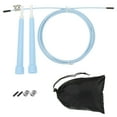 thumbnail image 1 of Unique Bargains Corde à Sauter Réglable avec Sac de Rangement et Pièces de Rechange Bleu Ciel, 1 of 6