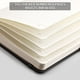 thumbnail image 2 of Cuaderno forrado AHGXG 320 páginas numeradas tamaño A5 reglas universitarias papel 100gsm cuero hombres y mujeres oficina escuela Negro, 2 of 3
