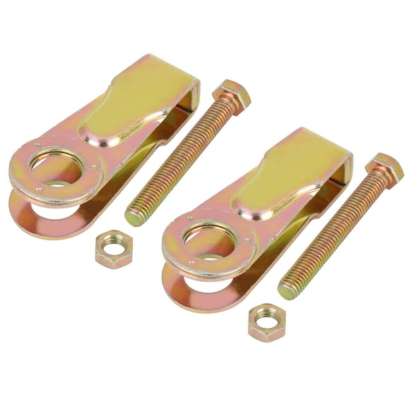 Pair 16mm Colorful Metal Motorcycle Chain Axle Adjuster Tensioner for Suzuki GS125 GN125