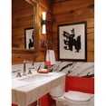 thumbnail image 2 of Dainolite 2 Light Wall Sconce in Matte Black w/ Opal Glass, 2 of 2