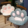 thumbnail image 3 of Fiudx Cojín de Pata de Gato, Almohada Decorativa de Microfibra Suave, Adorable Detalle En Forma de Flor, Versátil para Sofá o Cama, Un Toque Original para La Sala de Estar, Diseño de Fácil Cuidado., 3 of 4