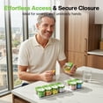 thumbnail image 4 of Extra Large Pill Organizer 2 Times A Day, Weekly Pill Box 7 Day, AM PM Medicine Organizer, XL Pill Case to Hold Daily Medicine Vitamin and Supplements (Green), 4 of 6