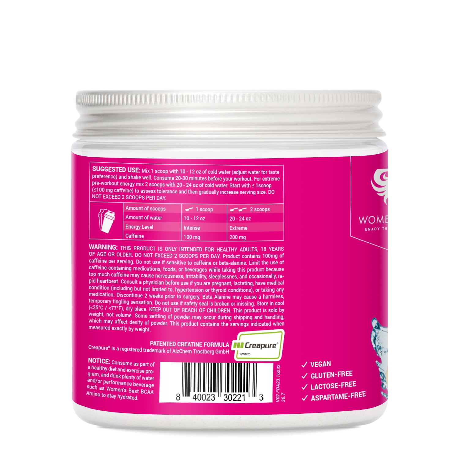 Women S Best Pre Workout Booster Orange Mango Dream 200g Walmart Com