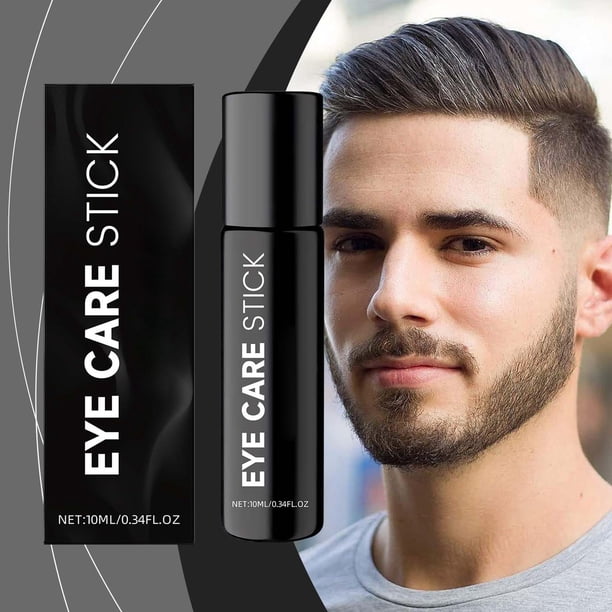 Pisexur Belleza Maquillaje Barra reparadora de ojos para hombres, rodillo para bolsas y ojeras, hidratante y desinflamante, suave y natural, 10 mlpara mujeres y hombres